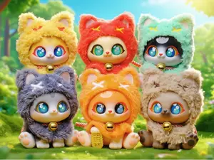 PICOCO Lucky Cloak Cat Series Plush Blind Box