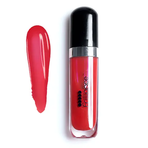 Frilliance Moisturizing Lip Gloss in Cherry Glaze, Hydrating, Lightweight, Lip Oil Hybrid, Long-lasting Makeup Cosmetic Glossy