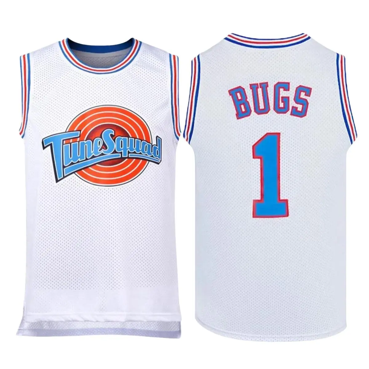 Mens Basketball Jerseys #22 MURRAY TAZ TWEETY 1/3 Tweety Space Movie Jersey  90S Shirts