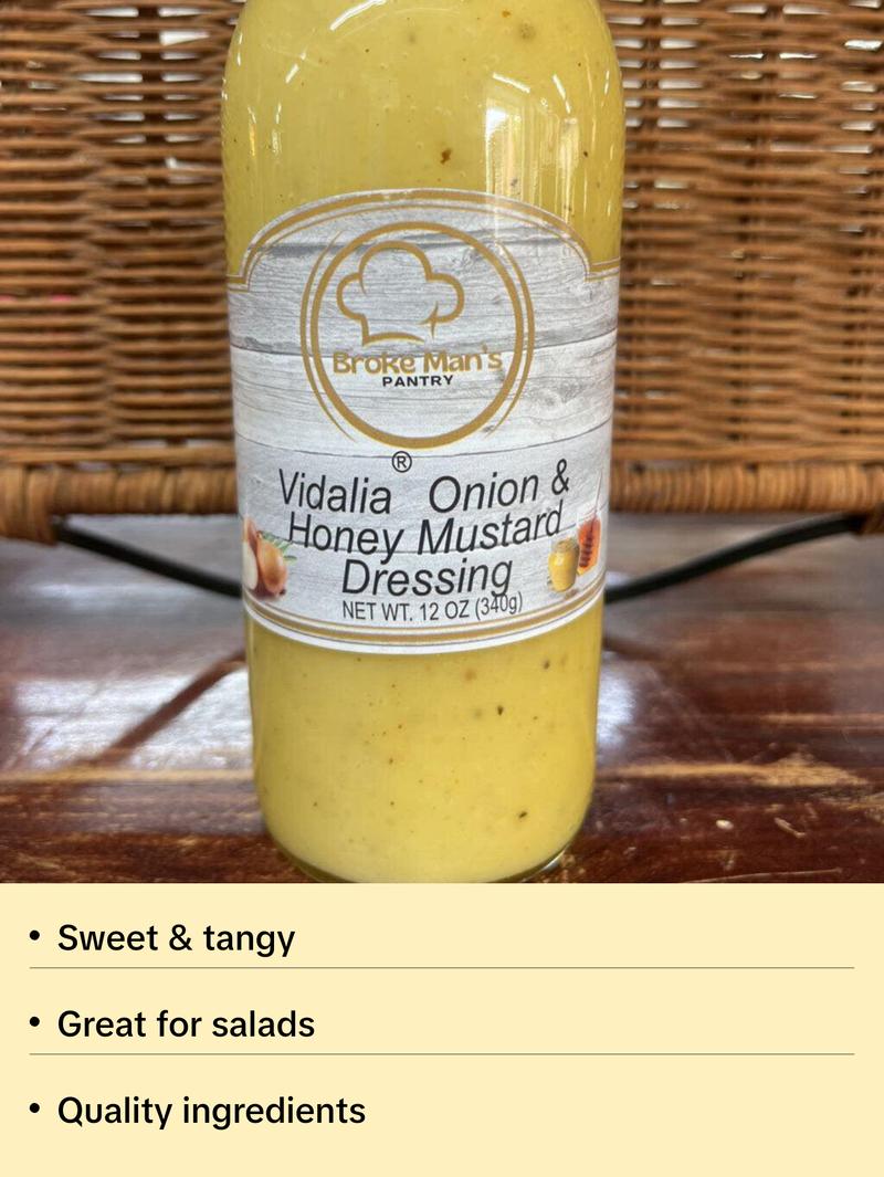 Vidalia Onion & Honey Mustard Dressing Vidalia Onion & Honey Mustard Dressing