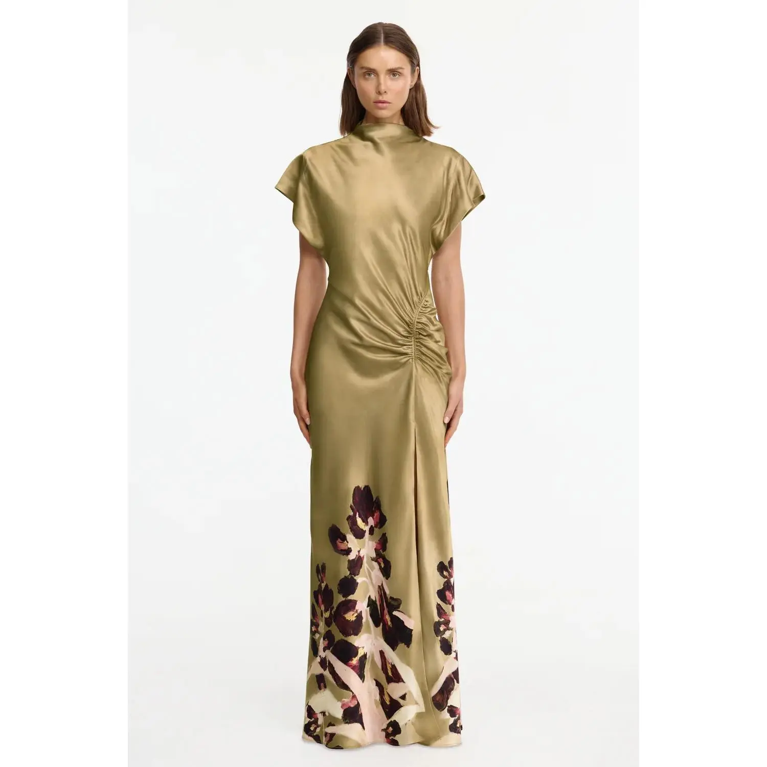 Acler Beckford Maxi Dress in Dusk Bulbs