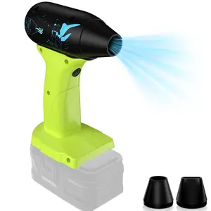 TPDL Mini Portable Handheld Blower Turbo Fan, Use for Ryobi 18V Battery Wireless High Speed Turbo Fan, for Computer Key Board Cleaning,Hair Drying,Camping,Outdoors,Car Cleaning(No Battery)
