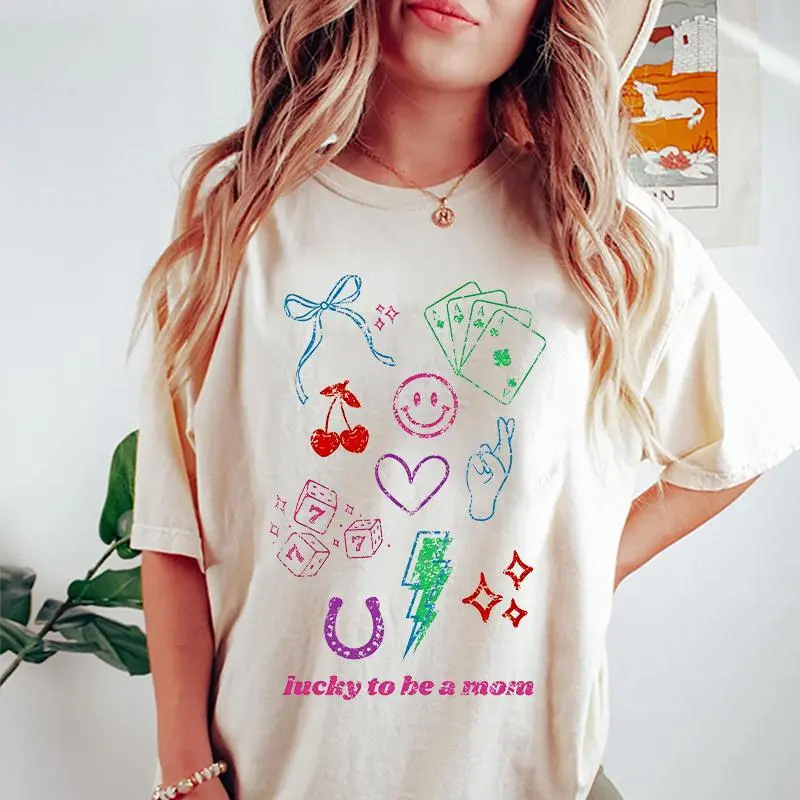 lucky mama sweatshirt - TikTok Shop