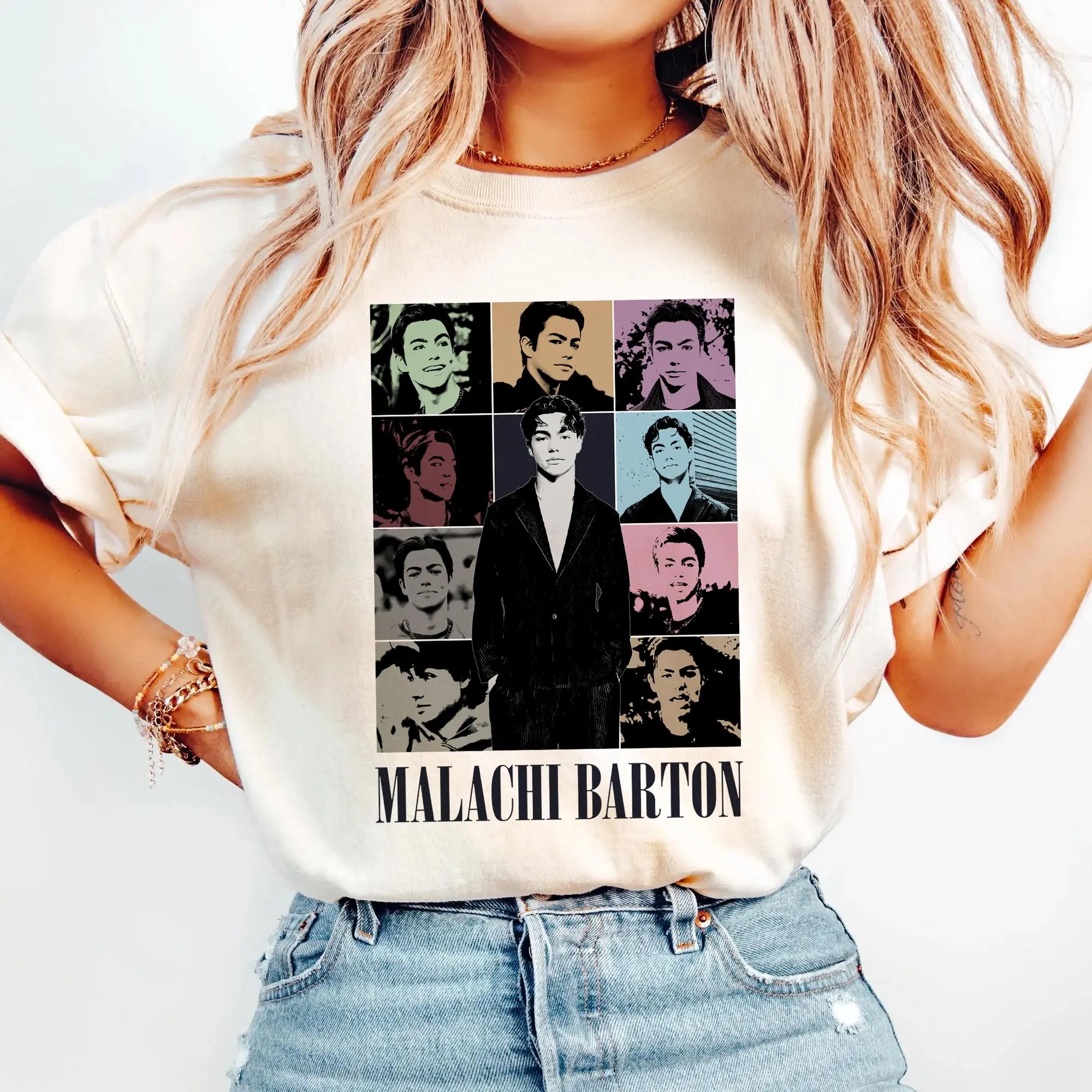 Malachi Barton Vintage Shirt, Actor Fan Tee, Celebrity Inspired Top, TV Show Merch, Zombies Movie Shirt