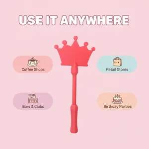 Crown Shape Contactless Payment Stick, Ideal for Markets, Snack Stands, Daily Commute, Fun and Convenient, Non-Contact Payment Solution