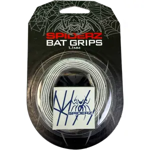 Spiderz Bat Grip (1.1 mm) - White/Navy Blue