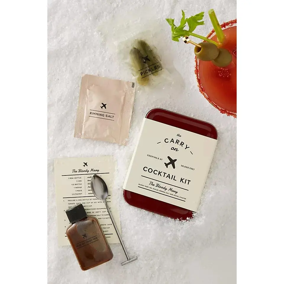 W&P Craft Bloody Mary Cocktail Kit, Mini Portable Carry On Travel Cocktail Kit