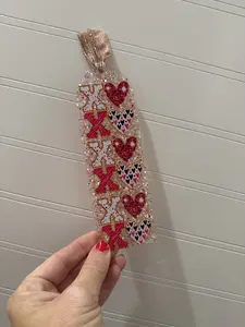 3inch UVDTF Decals Acrylic Tassel Bookmark Ornament Custom Design Heart Circle Bookmark Shapes Available Unique Touch