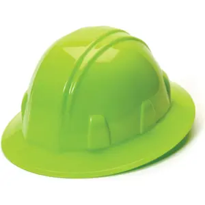 SL Series Full Brim Hard Hat 4-Point Ratchet Suspension
