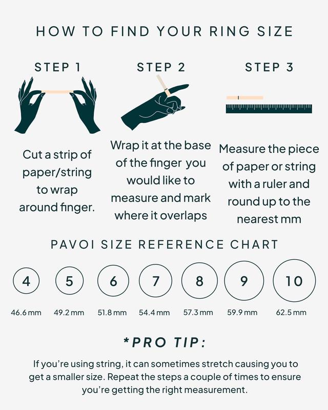 PAVOI 14K Gold Plated Pear Love Eternity Rings for Women - Gold Cubic Zirconia Ring - Bridal Eternity Wedding Band Ring