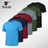 TELALEO Men's 6-Pack Quick Dry Short Sleeve Crew Neck Lightweight High-Performance Sports T-Shirts - Fitted Cut Performance Gear for Gym, Athletic Training, Running,outdoorfun