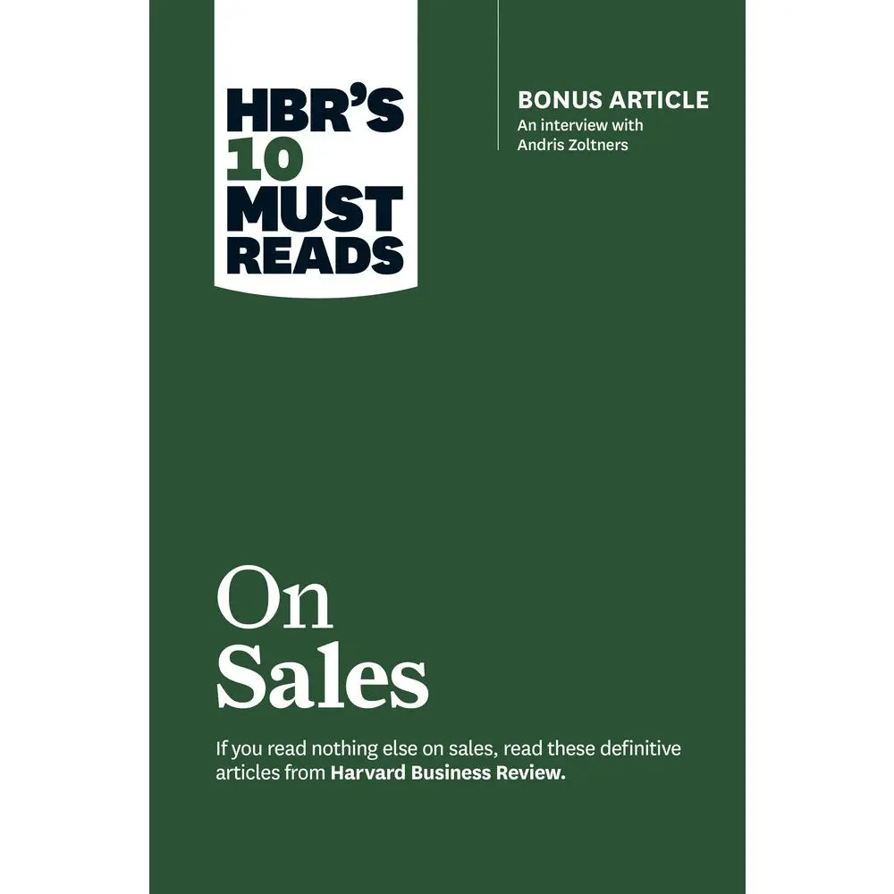 USED Book - Hbr's 10 Must Reads on Sales (with Bonus Interview of Andris Zoltners) (Hbr's 10 Must Reads) by Review, Harvard Business (Paperback) - english