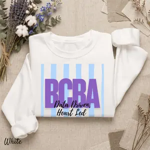 BCBA T-Shirt & Sweatshirt - Behavior Analyst Gift, ABA Therapist Crewneck, Board Certified Behavior Analyst Sweater, Special Education Graduate Gift