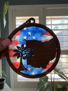 Ohio Suncatcher for Sunny Window