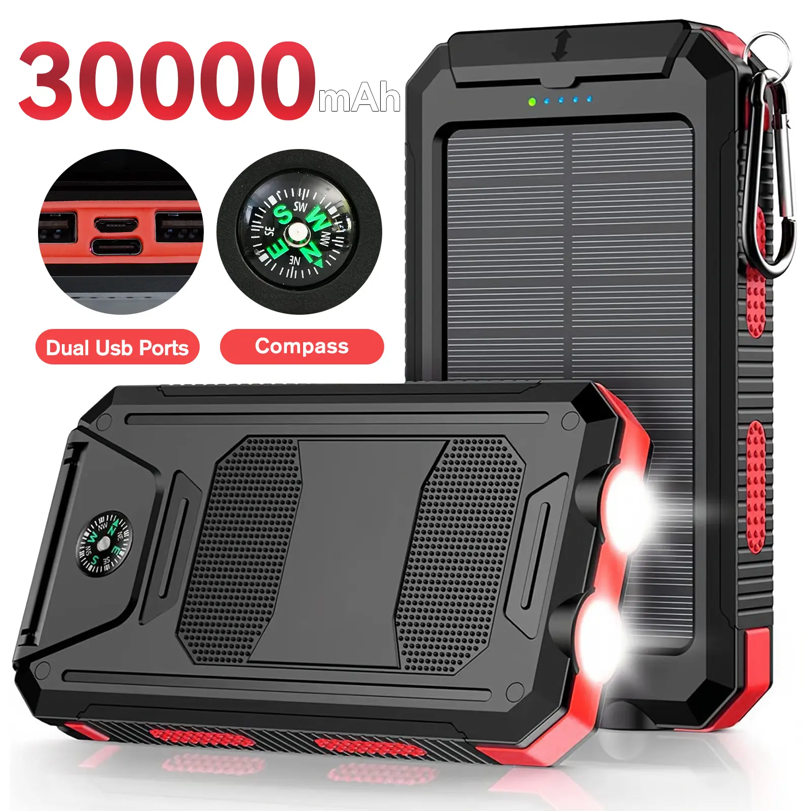 Red-30000mAh
