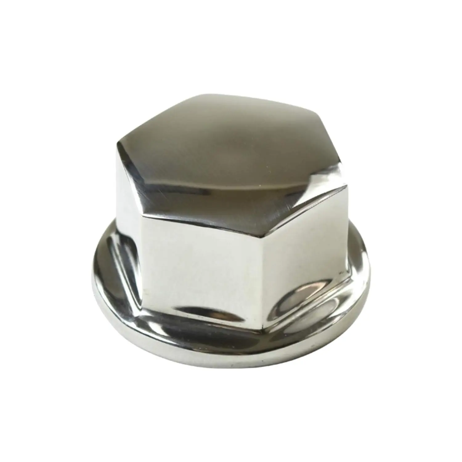 MARINE CITY Steering Wheel Mounting Nut 316 Stainless Steel Mirror Polished Thread 18-5/8 Inch Corrosion Resistant Marine Grade