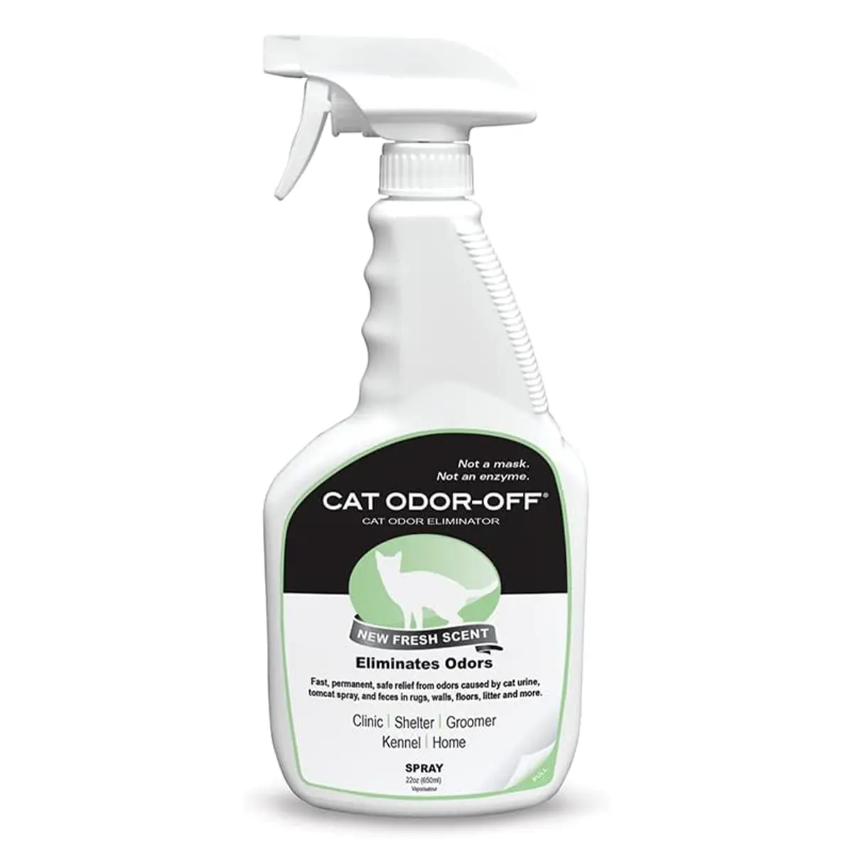 Cat Odor Off - Cat Spray Odor Eliminator - Original or Fresh Scent Pet Odor Remover for Home - Pet Urine Odor Eliminator Spray, 22oz