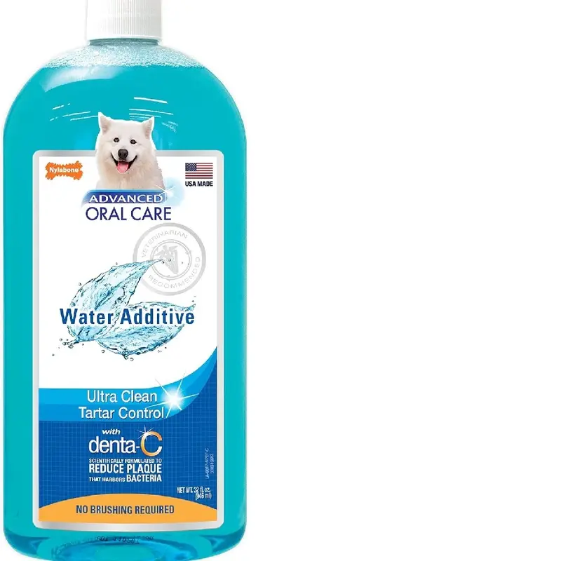 Advanced Oral Care Pet Dental Water Additive, Liquid Tartar Remover & Breath Freshener for Dogs, Dog Teeth-Cleaning, Original Flavor, 32 oz.