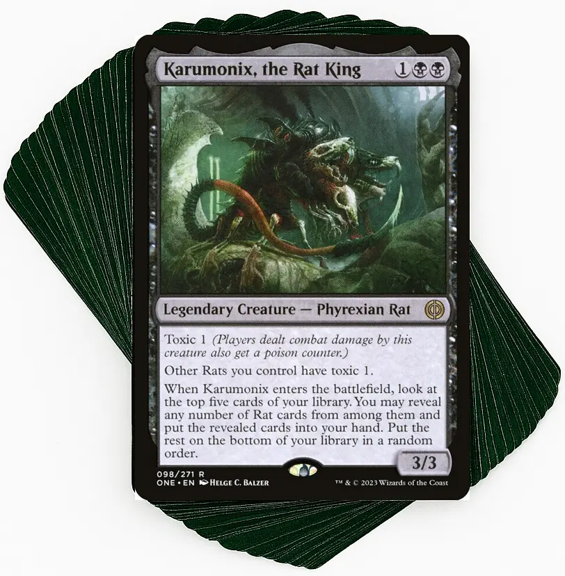 mtg toxic commander deck Rin and Seri, Inseparable Cats and Dogs Tribal Tokens Magic MTG Comman –  CommanderComplete
