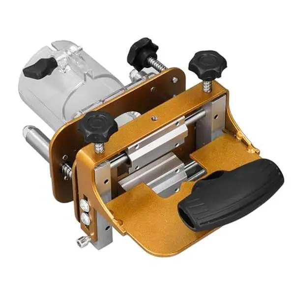 Mortise and Tenon Jig, Easy to Use Stainless Steel Compact Router Mortising Jig for Wood Projects