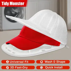 Hat Washer for Washing Machine Hat Washer Cage Hat Cleaner for Baseball Caps Fit for Adult and Kid's Baseball Caps Protecting Hats in Dishwasher