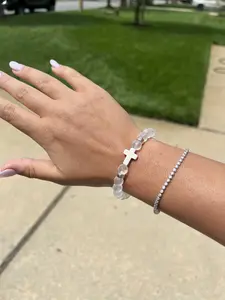 Cross Beaded Bracelets