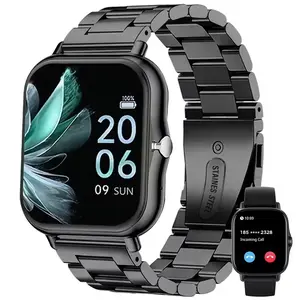 Multifunctional Smart Watch with Replacement Watch Band, Fashion Digital Watch with Phone Call & Music Control, Sports Watch for Women & Men, Wearable Smartwatch