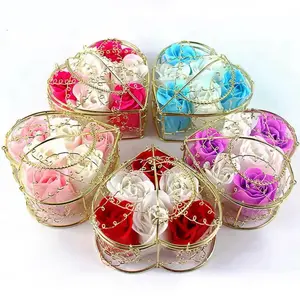 Heart Flower Box Eternal Flower Long Lasting in Vibrant Colors for Special Occasions
