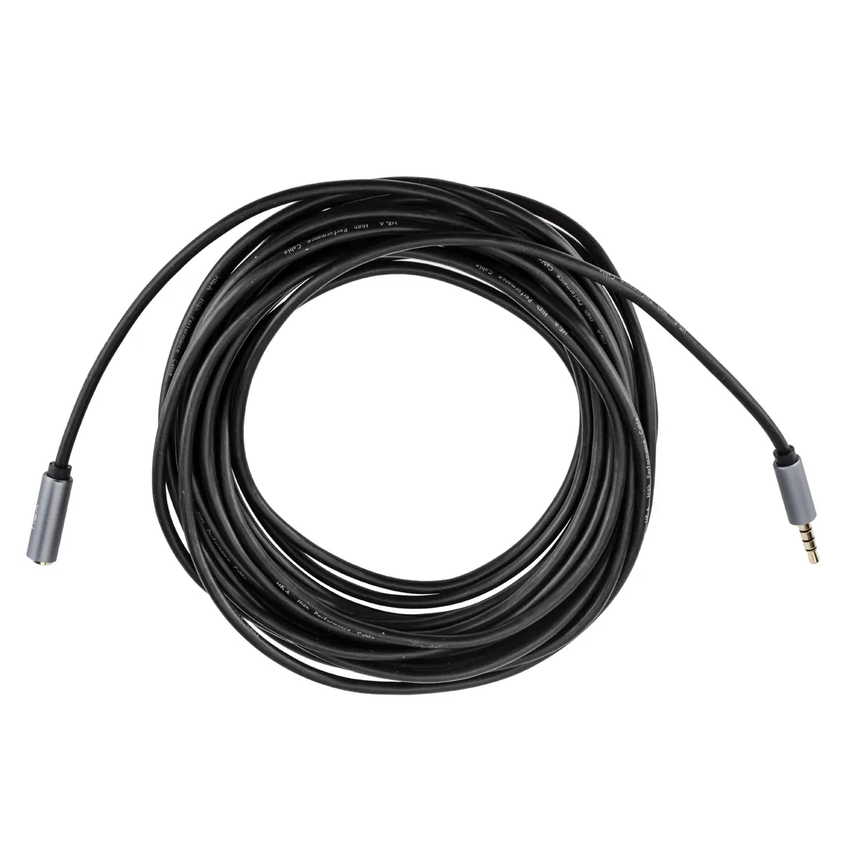 H&A Stereo Mini Male to Stereo Mini Female Headset Extension Cable (Gold Series) 25'