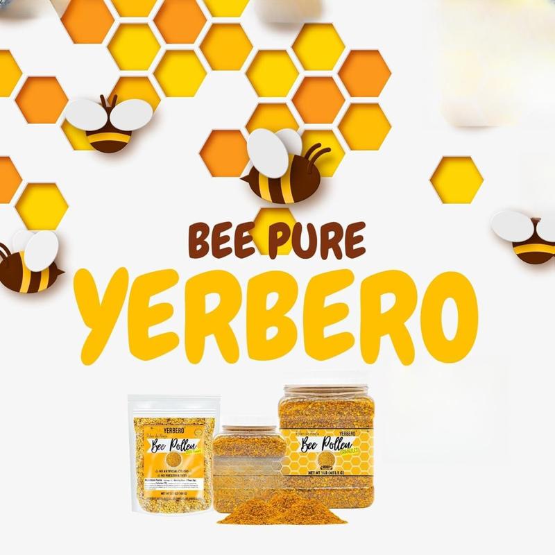 Premium Bee Pollen Granules 3.5 oz (100 G) | 100% Natural Bee Pollen, Polen de Abeja 100% Natural |Pure Natural Bee Pollen | Wildcrafted.