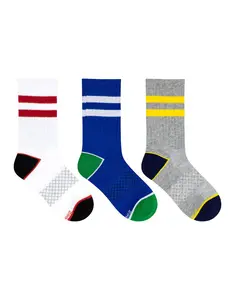 All-Star Athletic 3-Pack Crew Socks for Toddlers and Kids
