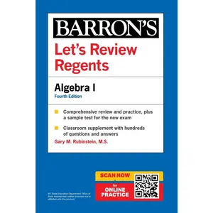USED-Let's Review Regents: Algebra I, Fourth Edition by Rubinstein, Gary M. (Paperback)
