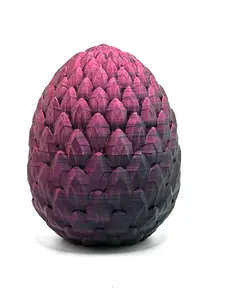 Collectible Dragon Egg, Crystal Dragon Egg, Rosebud Dragon Egg, Dragon Scale Egg