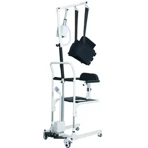 Electric Patient Lift Transfer Chair - Battery Powered, Multi-Purpose Alternative for Caregivers, Elderly, or Senior Living