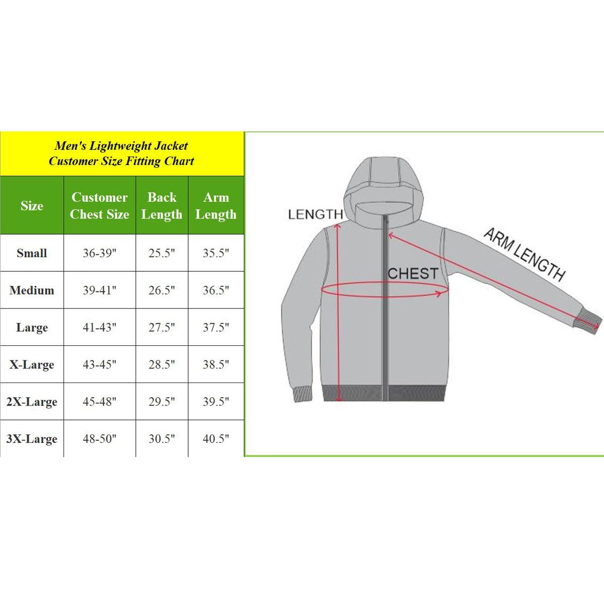 Men's Multi Pack Lightweight Windbreaker Jackets