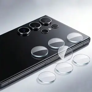Transparent Camera Lens Protection Tempered Glass Film Accessories for Samsung Galaxy S26 Ultra/s26, High Clarity Lens Protector, 2 Sets