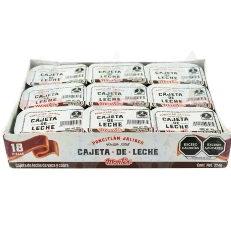 CAJETA DE LECHE 18 pcs CAJETA DE LECHE 18 pcs