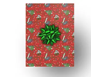 Best Friends Animal Society Wrapping Paper - 100% Recyclable and Compostable - Meowy Catmas