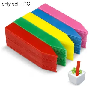 2Sets Waterproof Garden Nursery Plant Labels Stakes, Multi-use Plastic Tags for Outdoor Plants, Durable Reusable Gardening Markers