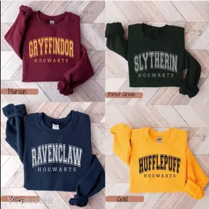 Vintage HP Shirt, Wizard House Sweatshirt, Fantasy Wizard Shirts, Custom Wizard Housez Shirt, Magic Wizards Sweatshirt Casuals