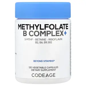 Codeage Methylfolate B Complex+, 120 Vegetable Capsules