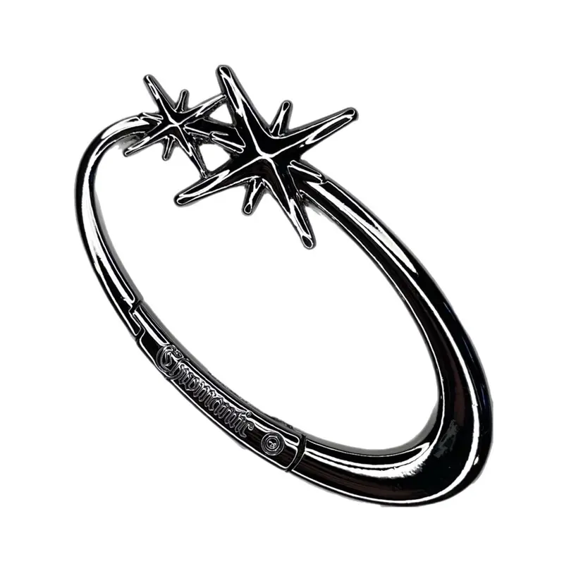Chromantic Starlight Y2K Metal Heavy Shiny Carabiner Belt Loop Accessory belt carabiner