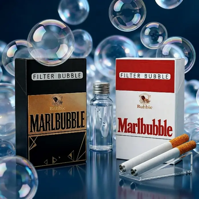 Bubble Cigarette Stress Relief Toy Fake Cigarette Mini Bubble Blower Bubble Sticks Relaxation Birthday Christmas Party Gift for Men Women #DealsForYouDays