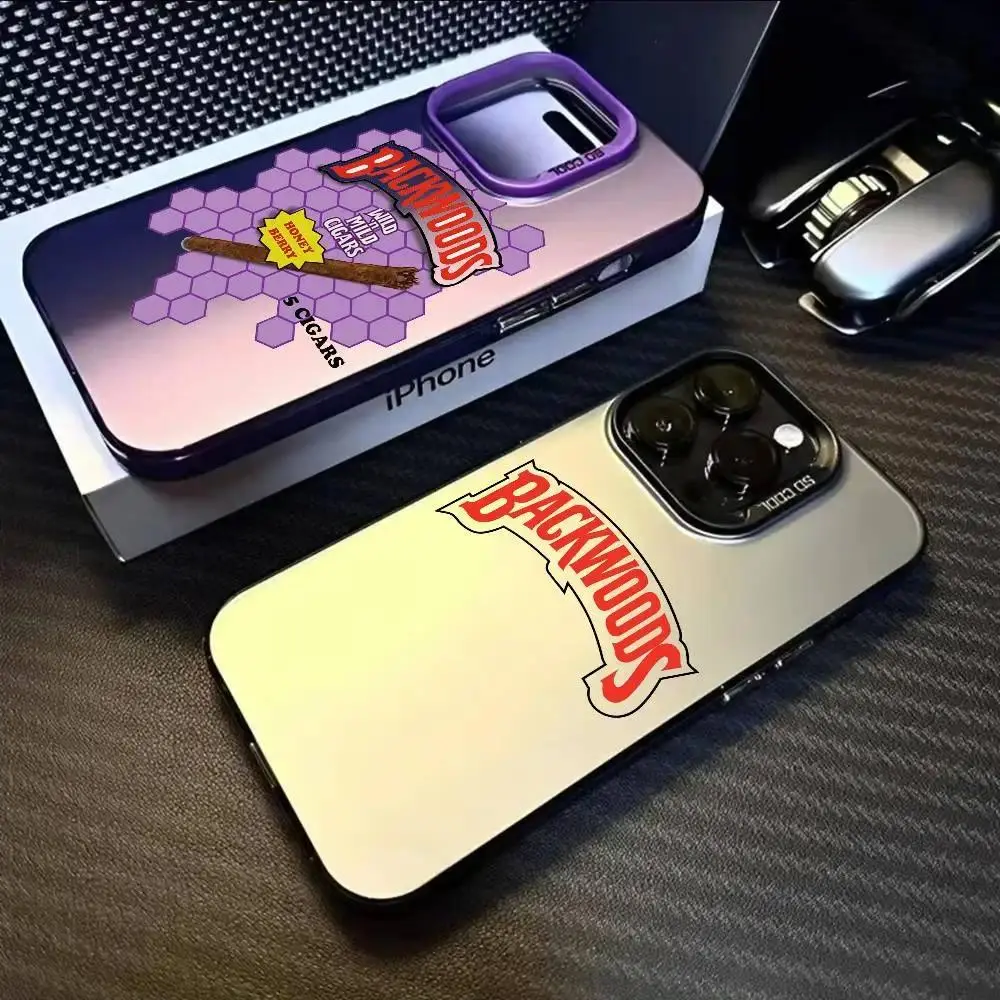 B-Backwoods Honey Berry Phone Case For iPhone 16 15 14 13 12 11 Pro Max Plus – Colorful Gradient Soft TPU Back Cover