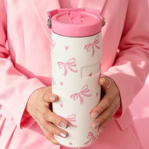 Double-Layer Stainless Steel Insulated Cup, Large Capacity Travel Mug, Coffee Cup, Ice Bottle, Sports Water Bottle, Home, Gym, Outdoor, Flasks, Hydration Tumbler, Drinkware