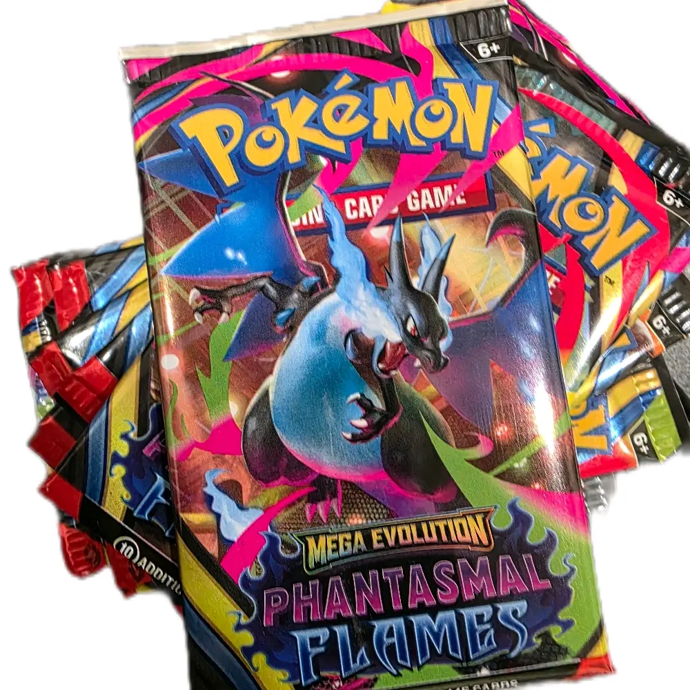 1 Pack Spanish pokemon Mega Evolution: Phantasmal Flames  $8.00 (RIP OR  SHIP!) - TikTok Shop