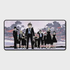 Clover Extra Large Anime Mousepad - Anti-Slip Rubber Base Gamer Anime Mousepad