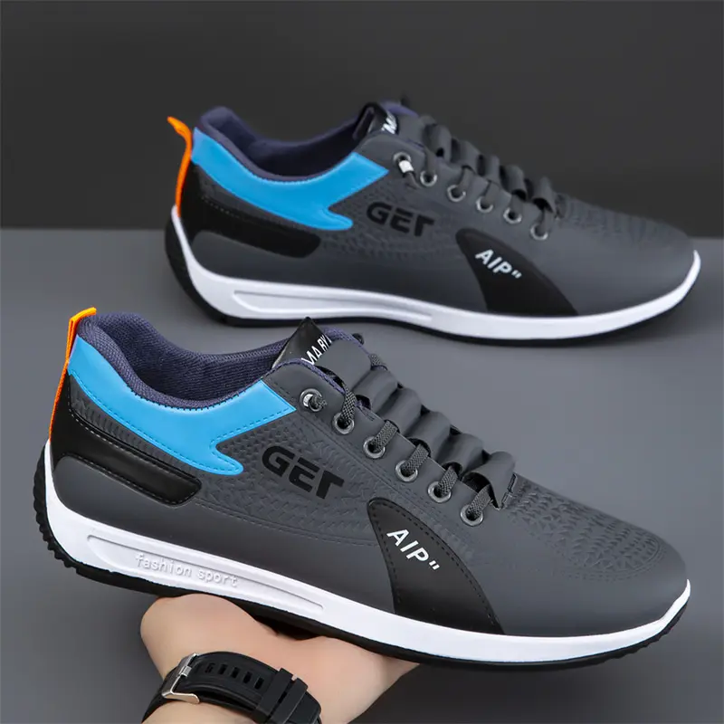 Men's Mid-Top Athletic Shoes, New Spring Breathable Running Sneakers, Versatile Casual Jogging Shoes, Forrest Gump Style, Fabric Upper, Zipper Closure, Rubber Sole, Running Walking Sneakers, Shoe For Runners