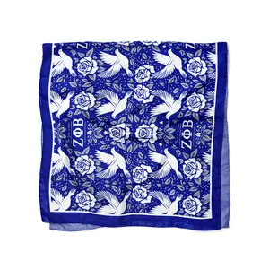 BBGreek Zeta Phi Beta - Polyester Shawl Scarf - Official Vendor - Collection