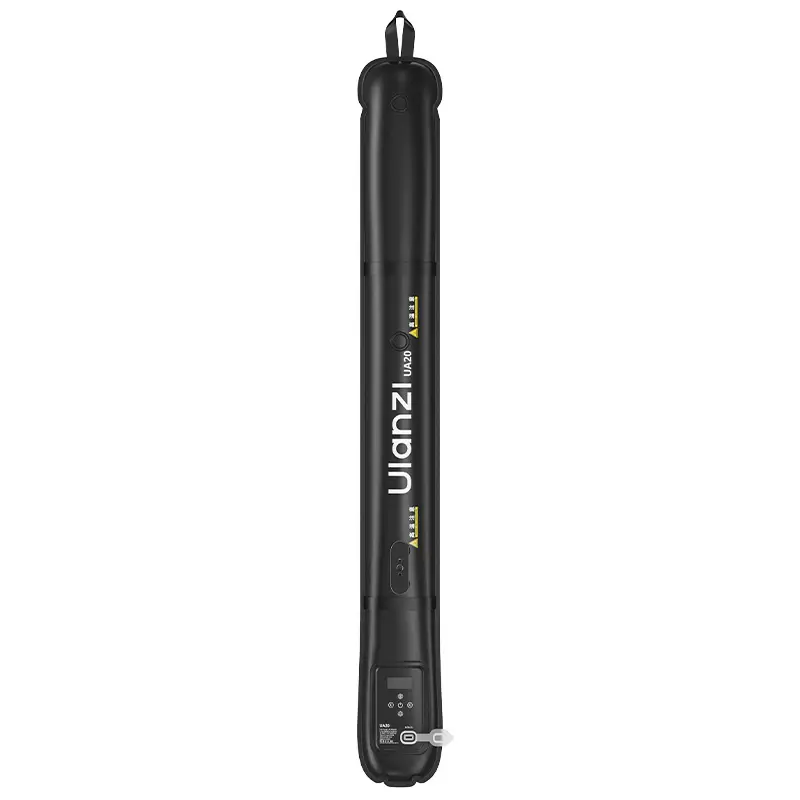 Ulanzi UA20 20W Bi-Color Inflatable Tube Light, Portable Handheld Magnetic 2700K to 6500K CRI 95+ Air Video Streaming Light 1/4 Mount Photography Lighting Stick